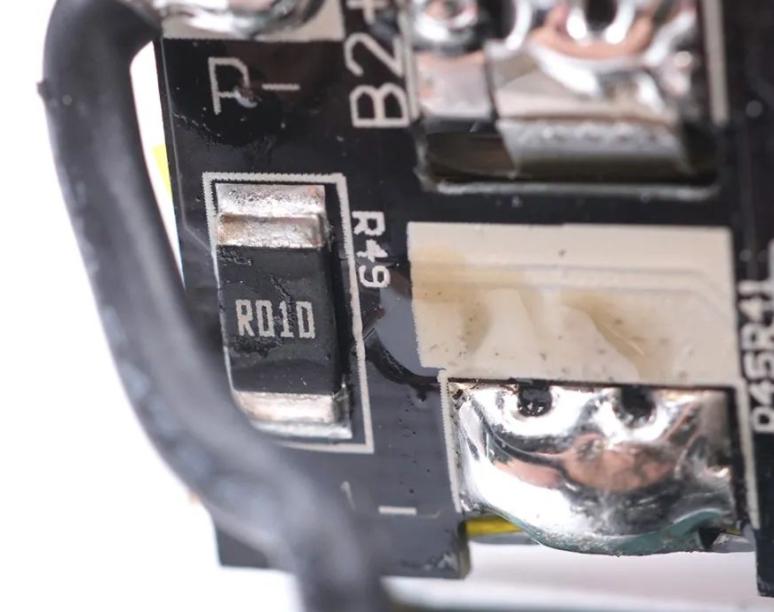 2512 10毫欧 1%  2W 3W合金电阻在电池保护板中的应用